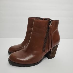 Marc Fisher - Heeled Leather Booties sz 8